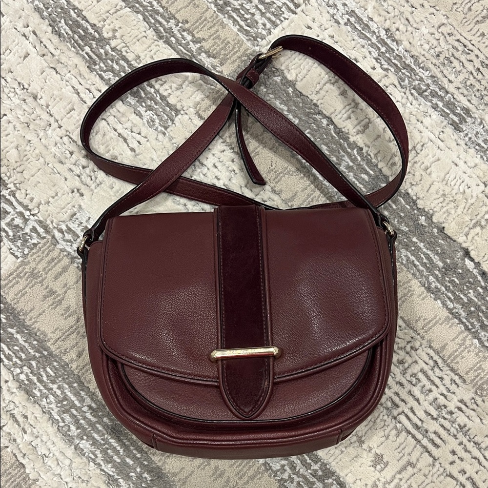 Kate Spade Deep Burgundy Crossbody Bag